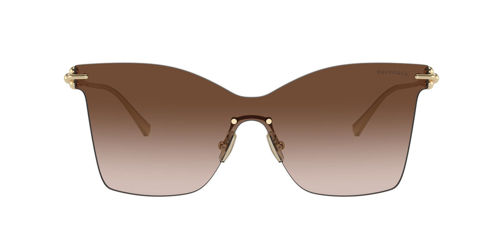 Tiffany 0TF3103K 62123B 43 Pale Gold Plated / Brown Gradient