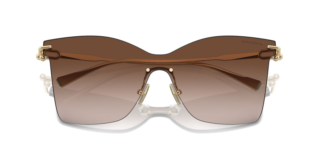 Tiffany 0TF3103K 62123B 43 Pale Gold Plated / Brown Gradient
