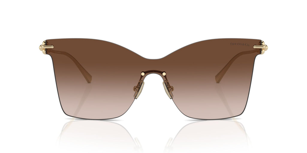 Tiffany 0TF3103K 62123B 43 Pale Gold Plated / Brown Gradient