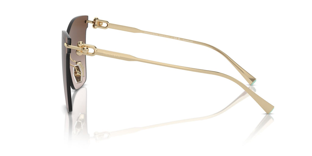 Tiffany 0TF3103K 62123B 43 Pale Gold Plated / Brown Gradient