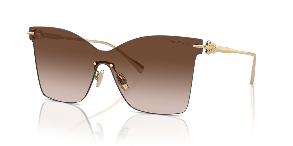 Tiffany 0TF3103K 62123B 43 Pale Gold Plated / Brown Gradient