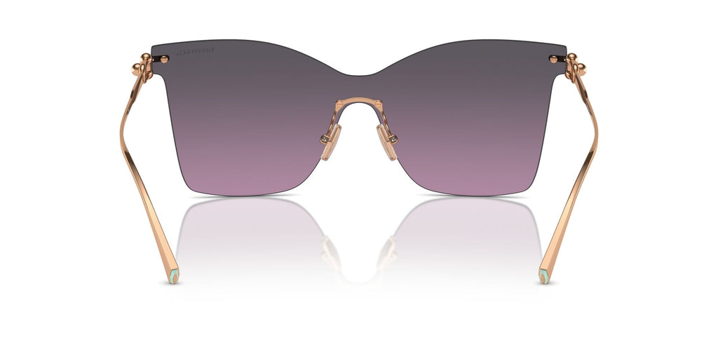 Tiffany 0TF3103K 62144Q 43 Rose Gold Plated / Light Violet Gradient Grey