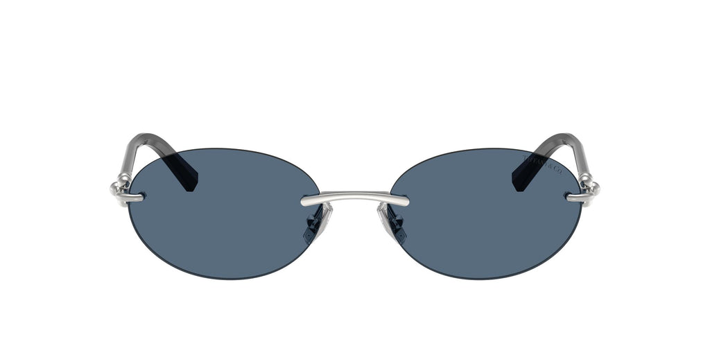 Tiffany 0TF3104D 600180 56 Silver / Dark Blue