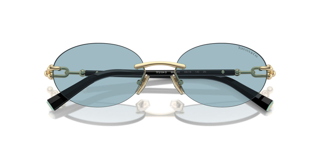 Tiffany 0TF3104D 602180 56 Pale Gold / Blue