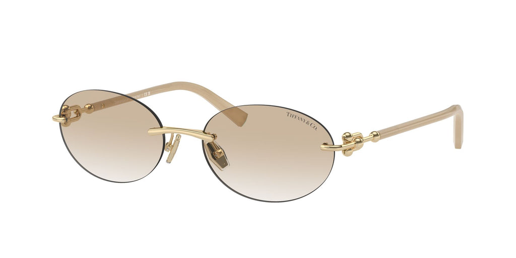 Tiffany 0TF3104D 617811 56 Pale Gold / Grey Gradient