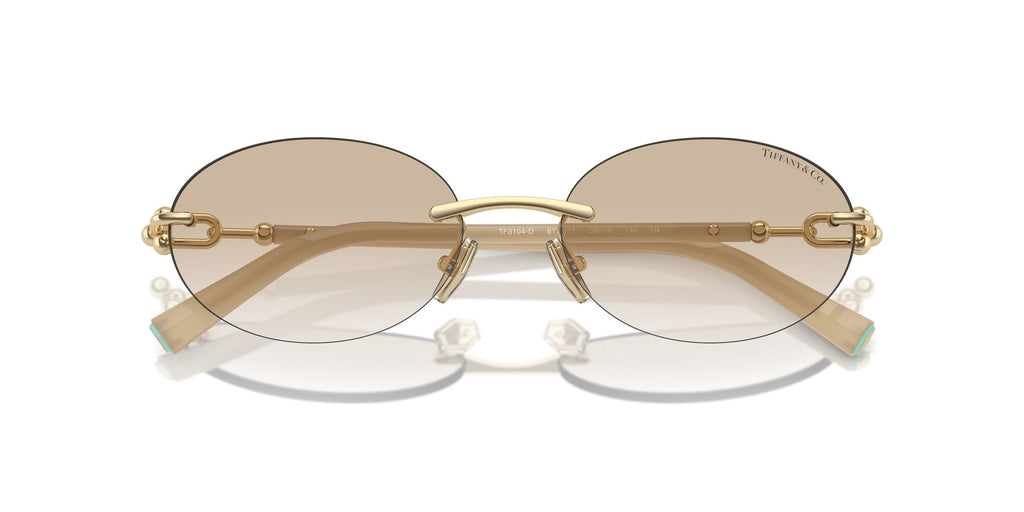 Tiffany 0TF3104D 617811 56 Pale Gold / Grey Gradient