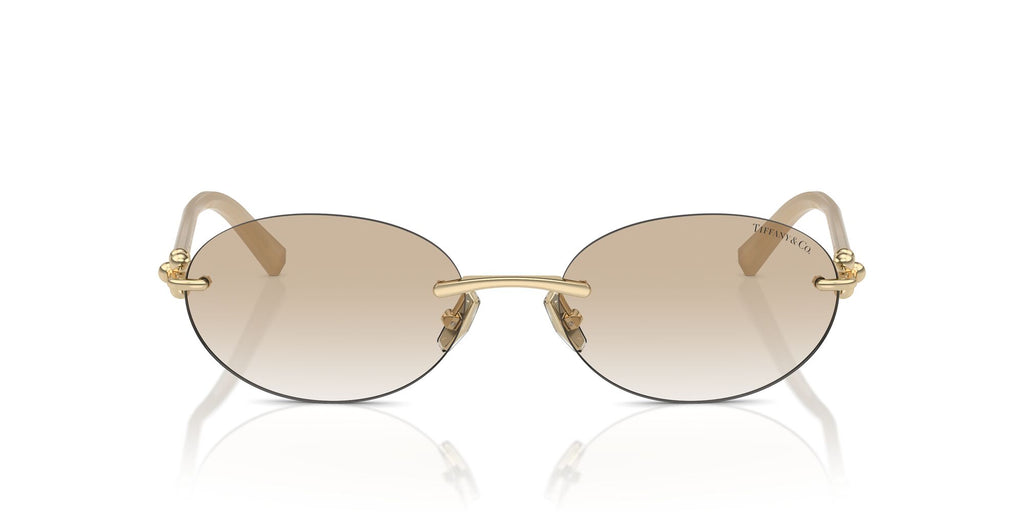 Tiffany 0TF3104D 617811 56 Pale Gold / Grey Gradient