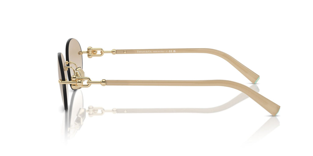 Tiffany 0TF3104D 617811 56 Pale Gold / Grey Gradient