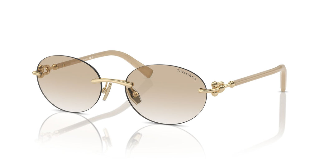 Tiffany 0TF3104D 617811 56 Pale Gold / Grey Gradient