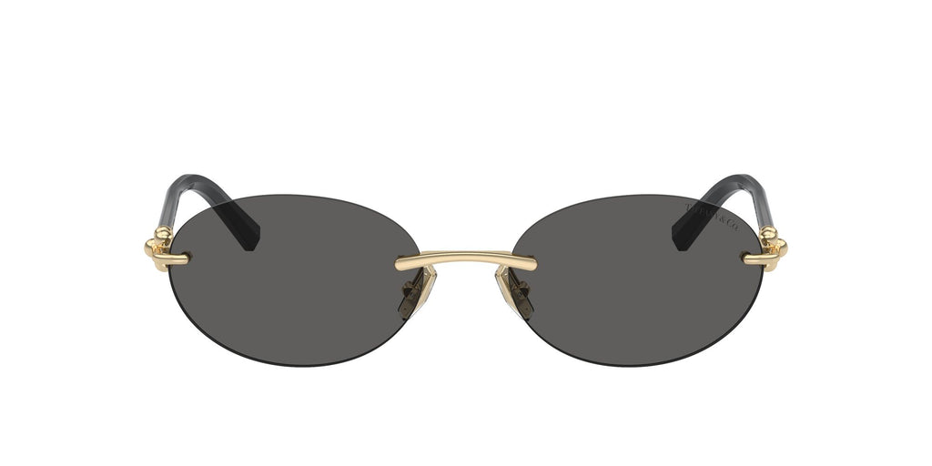 Tiffany 0TF3104D 6216S4 56 Pale Gold / Dark Grey