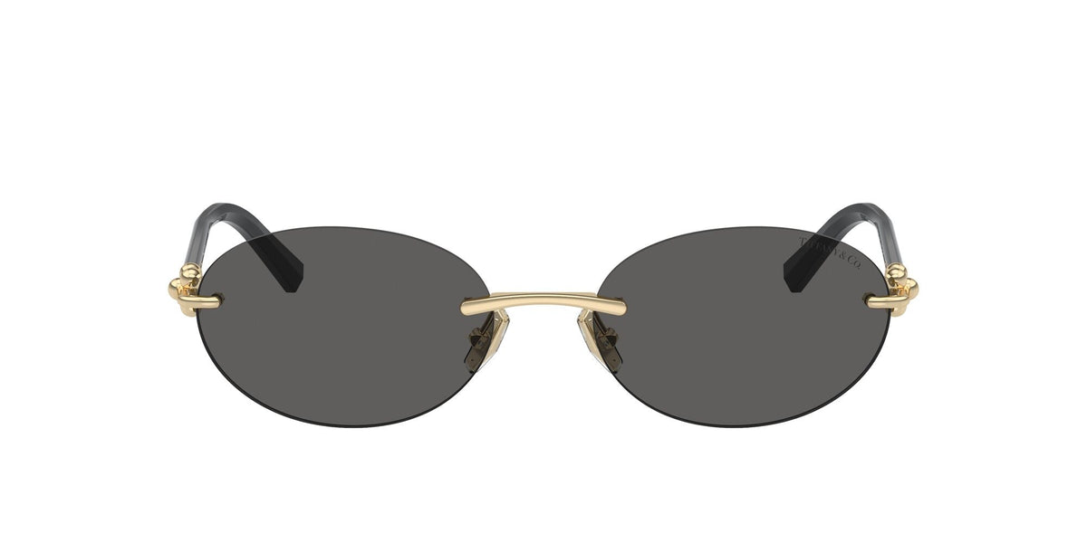 Tiffany 0TF3104D 6216S4 56 Pale Gold / Dark Grey