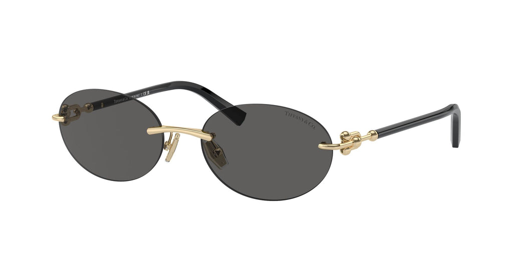 Tiffany 0TF3104D 6216S4 56 Pale Gold / Dark Grey