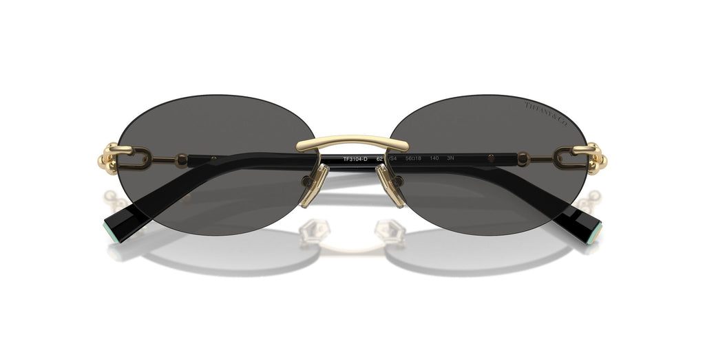 Tiffany 0TF3104D 6216S4 56 Pale Gold / Dark Grey