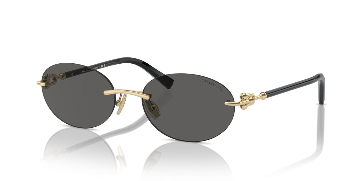 Tiffany 0TF3104D 6216S4 56 Pale Gold / Dark Grey
