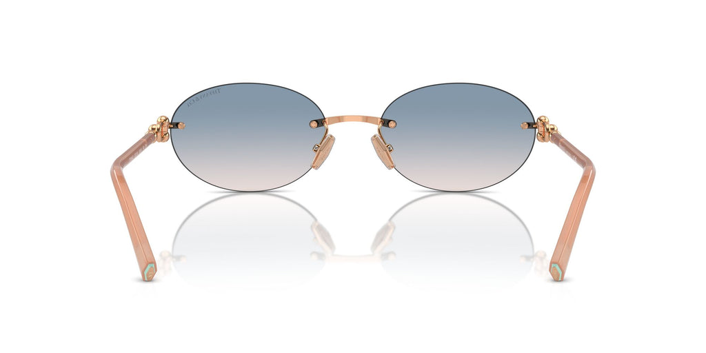 Tiffany 0TF3104D 621716 56 Rose Gold / Light Brown Gradient Blue