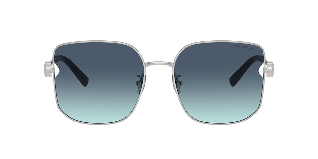 Tiffany 0TF3105D 60019S 58 Silver / Azure Gradient Blue