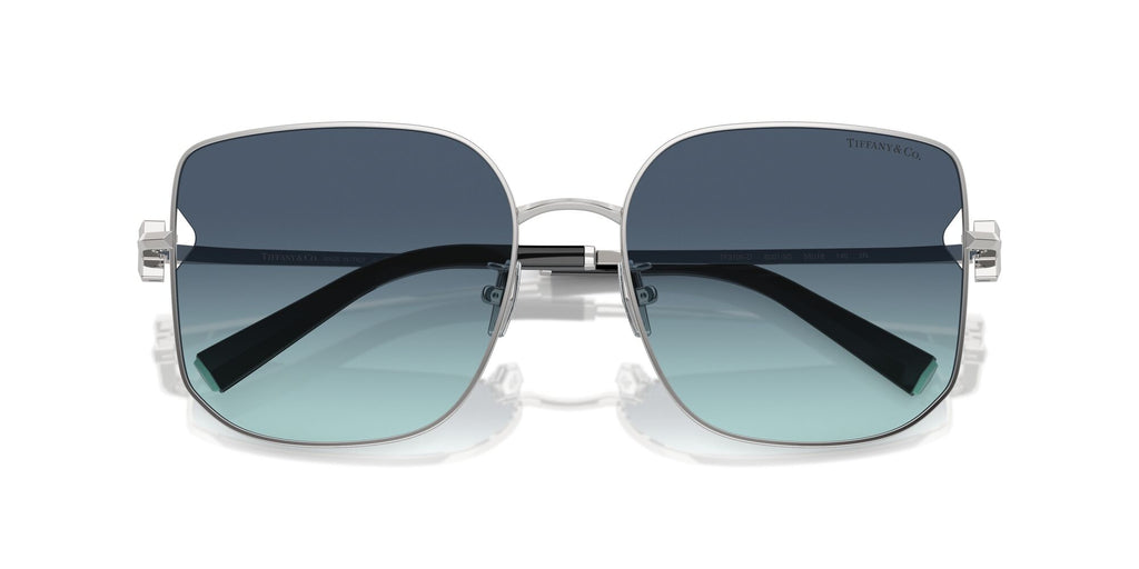 Tiffany 0TF3105D 60019S 58 Silver / Azure Gradient Blue