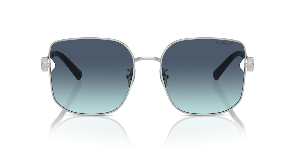 Tiffany 0TF3105D 60019S 58 Silver / Azure Gradient Blue