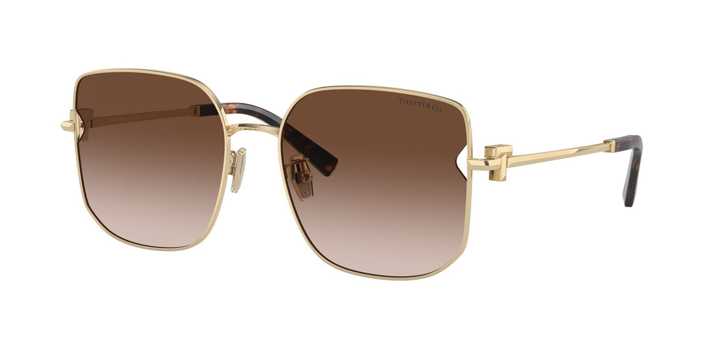 Tiffany 0TF3105D 61893B 58 Pale Gold / Brown Gradient