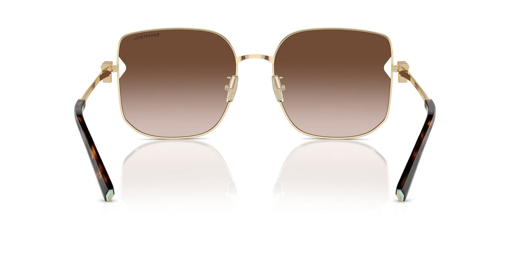 Tiffany 0TF3105D 61893B 58 Pale Gold / Brown Gradient