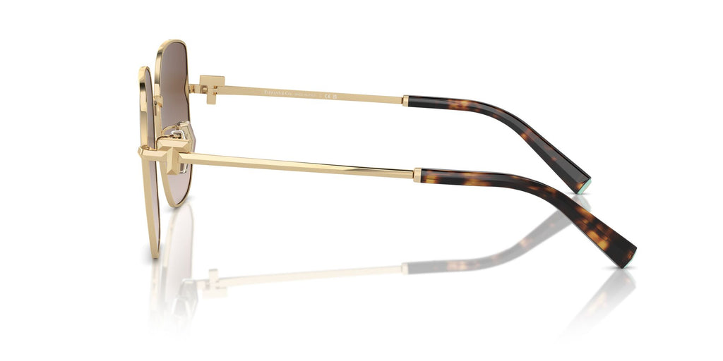 Tiffany 0TF3105D 61893B 58 Pale Gold / Brown Gradient