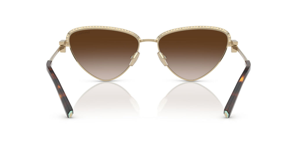 Tiffany 0TF3107KB 62123B 59 Pale Gold Plated / Brown Gradient