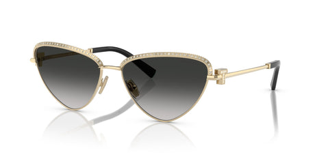 Tiffany 0TF3107KB 62203C 59 Pale Gold Plated / Grey Gradient