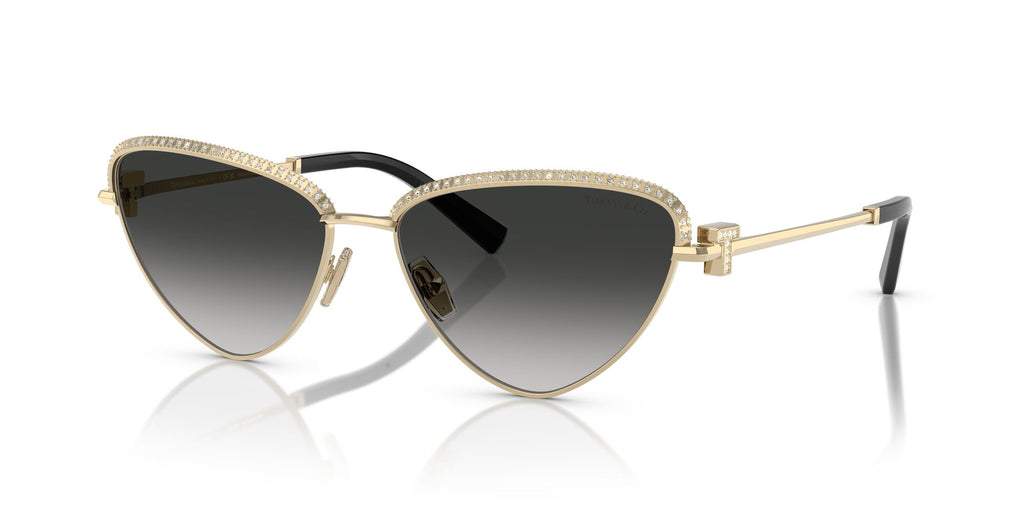 Tiffany 0TF3107KB 62203C 59 Pale Gold Plated / Grey Gradient
