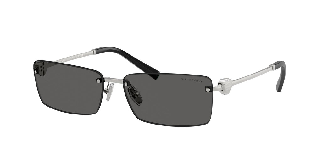 Tiffany 0TF3108B 6001S4 60 Silver / Dark Grey