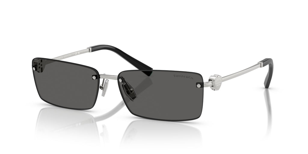 Tiffany 0TF3108B 6001S4 60 Silver / Dark Grey