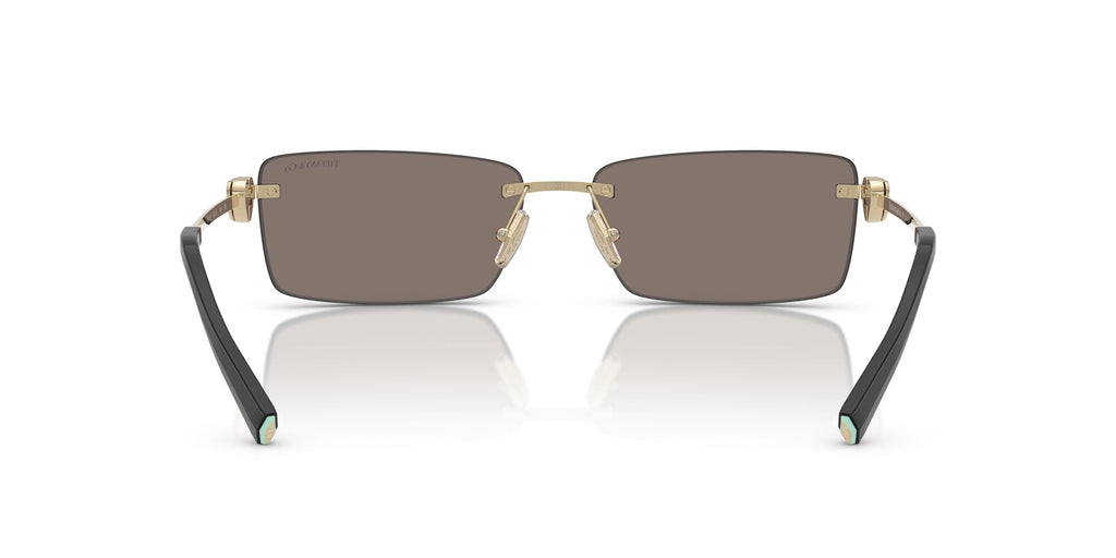 Tiffany 0TF3108B 60215A 60 Pale Gold / Light Brown Mirror Gold