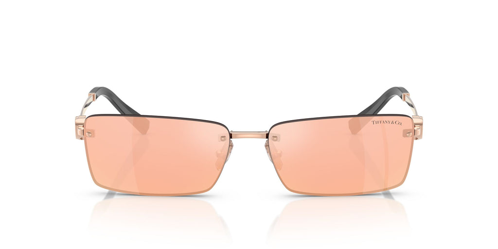 Tiffany 0TF3108B 61051T 60 Rose Gold / Dark Pink Mirror Gold