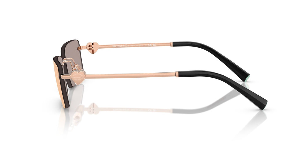 Tiffany 0TF3108B 61051T 60 Rose Gold / Dark Pink Mirror Gold