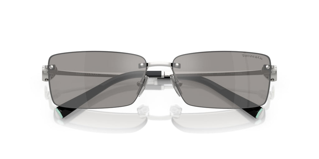 Tiffany 0TF3108B 61956G 60 Silver / Light Grey Mirror Silver