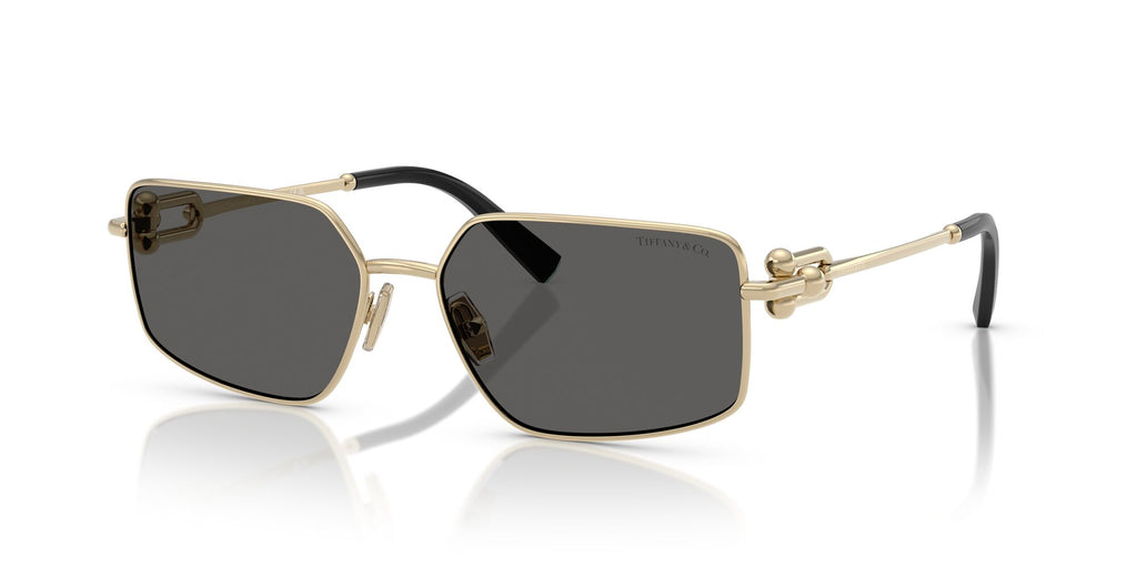 Tiffany 0TF3111 6021S4 58 Pale Gold / Dark Grey
