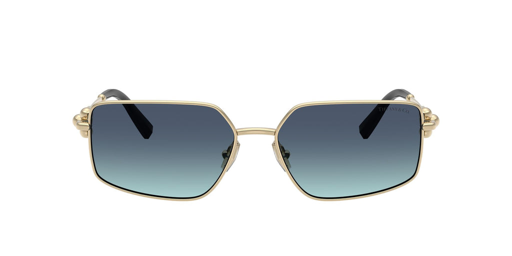 Tiffany 0TF3111 62029S 58 Pale Gold / Azure Gradient Blue