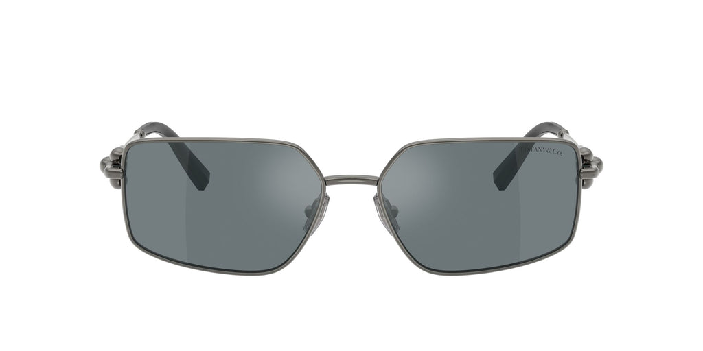 Tiffany 0TF3111 62266G 58 Ruthenium / Grey Mirror Black
