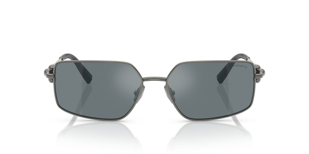 Tiffany 0TF3111 62266G 58 Ruthenium / Grey Mirror Black