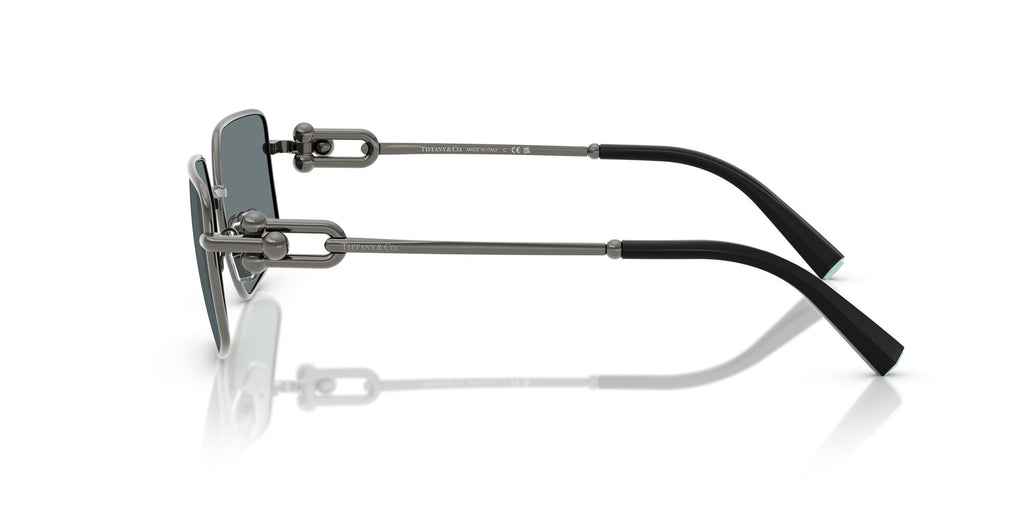 Tiffany 0TF3111 62266G 58 Ruthenium / Grey Mirror Black