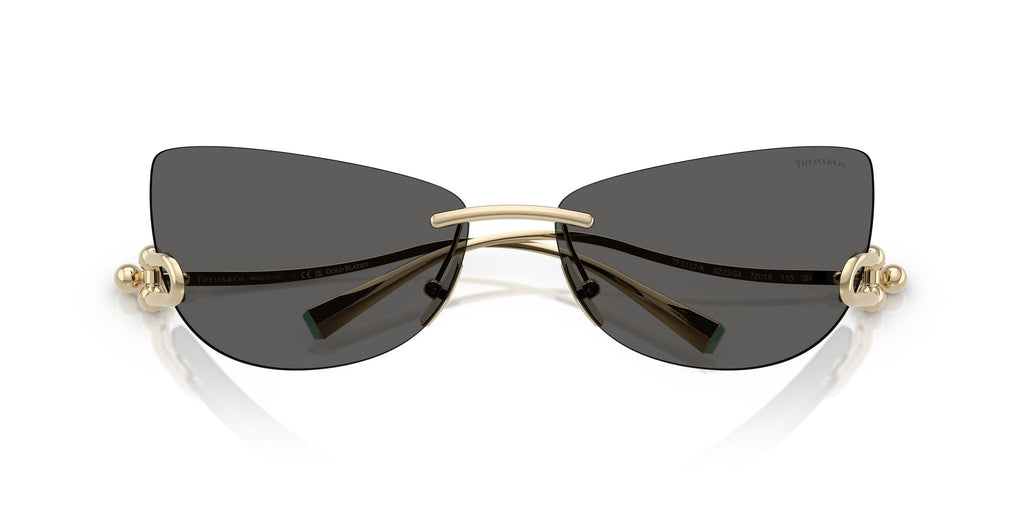 Tiffany 0TF3112K 6220S4 72 Pale Gold Plated / Dark Gray