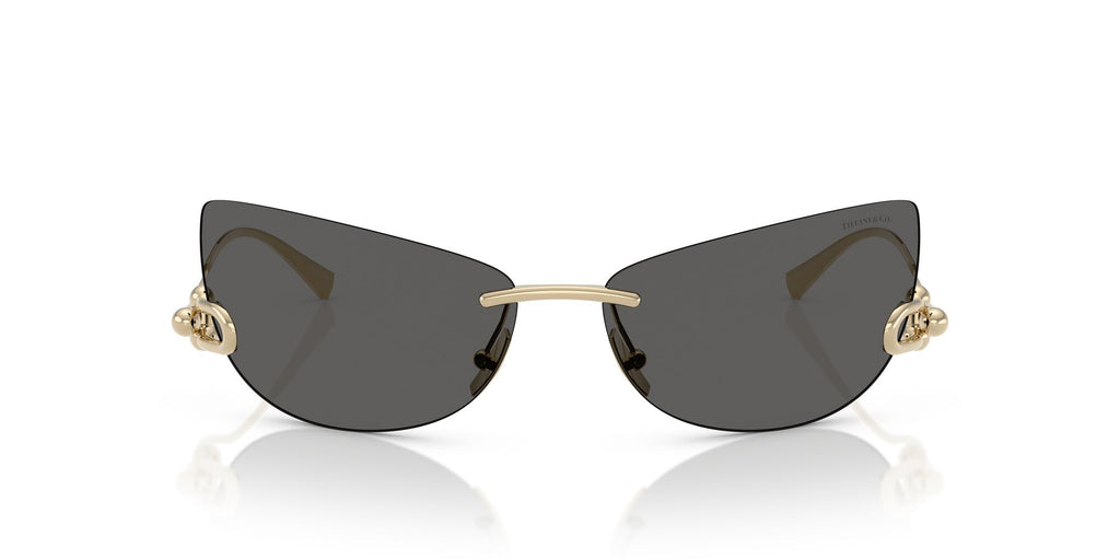 Tiffany 0TF3112K 6220S4 72 Pale Gold Plated / Dark Gray