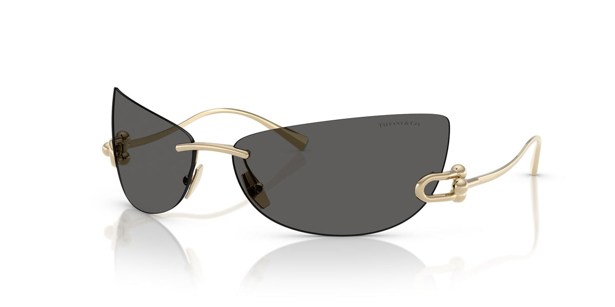 Tiffany 0TF3112K 6220S4 72 Pale Gold Plated / Dark Gray
