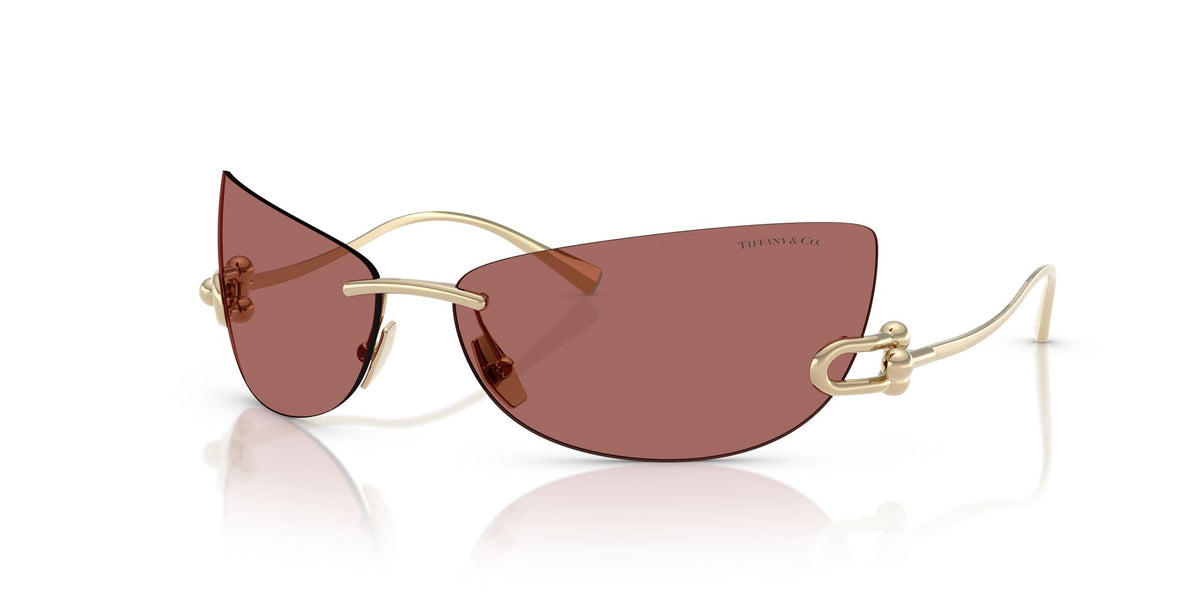 Tiffany 0TF3112K 622569 72 Pale Gold Plated / Dark Violet