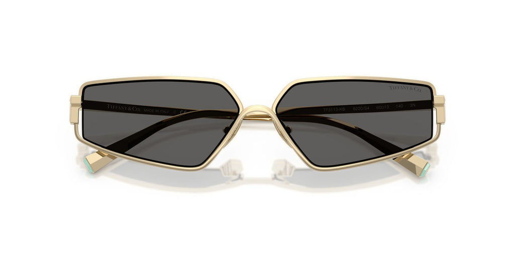 Tiffany 0TF3113KB 6220S4 60 Pale Gold Plated / Dark Grey
