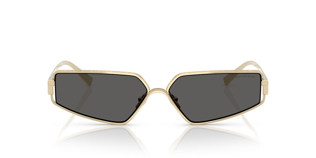 Tiffany 0TF3113KB 6220S4 60 Pale Gold Plated / Dark Grey