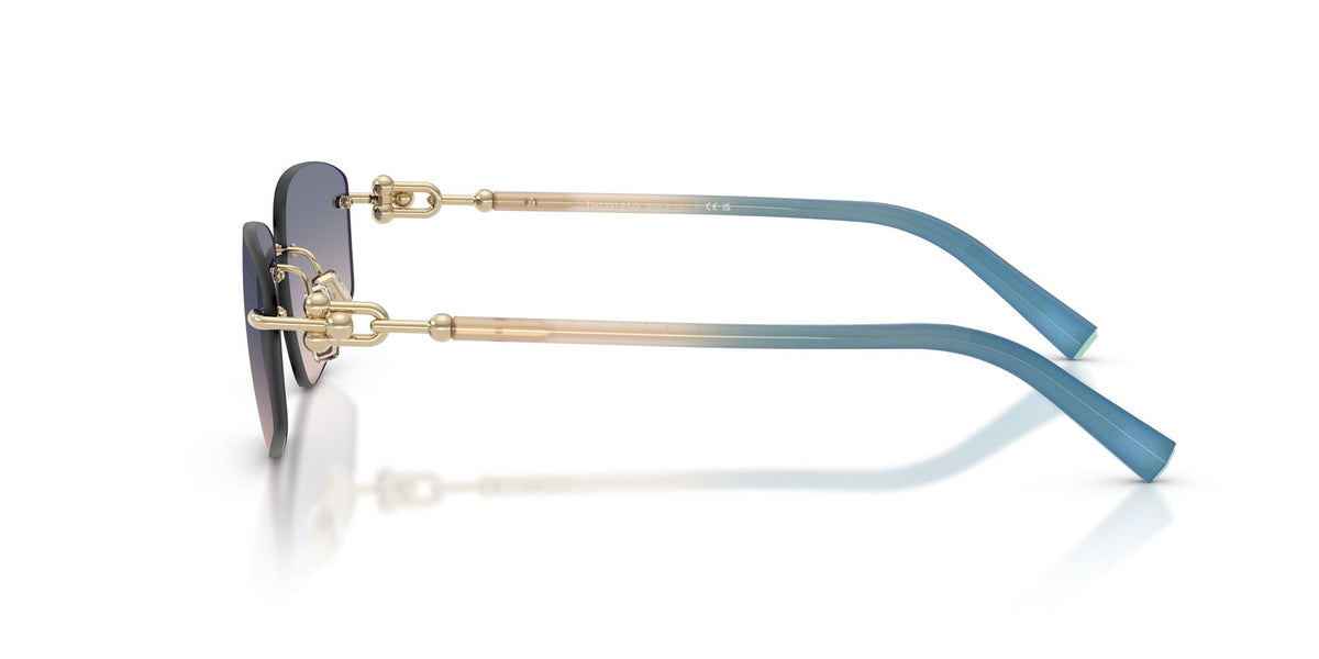 Tiffany 0TF3114 619116 59 Pale Gold/ Light Brown Gradient Blue