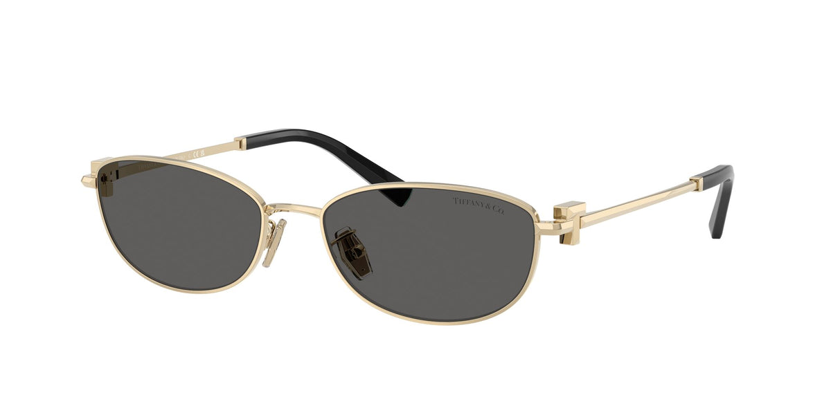 Tiffany 0TF3115 6021S4 56 Pale Gold/ Dark Grey