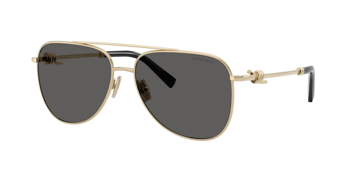 Tiffany 0TF3116 6021S4 59 Pale Gold/ Dark Grey