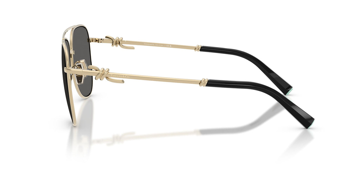 Tiffany 0TF3116 6021S4 59 Pale Gold/ Dark Grey
