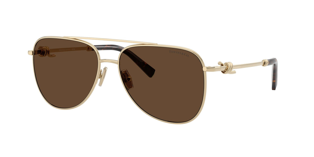 Tiffany 0TF3116 61933G 59 Pale Gold/ Light Brown